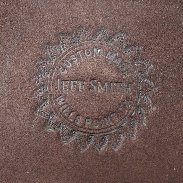 14" USED JEFF SMITH TEAM ROPING SADDLE Saddles - Used Jeff Smith