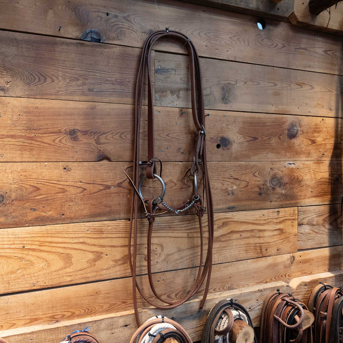 Kerry Kelley O-Ring Twisted Snaffle Bridle Rig