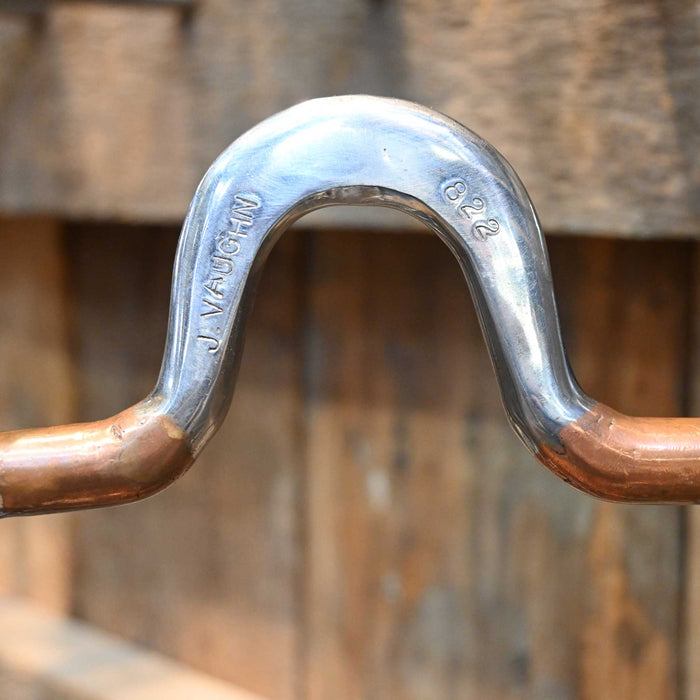 J. Vaughn #822 Solid Port Bit w/Copper Bars