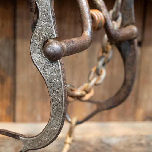"GD" Solid Port Bit w/Copper Rings Tack - Bits MISC