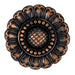 Antique Copper Sunflower Concho Tack - Conchos & Hardware MISC   