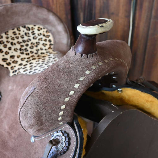 14" USED DOUBLE T BARREL SADDLE Saddles - Used DOUBLE T SADDLERY