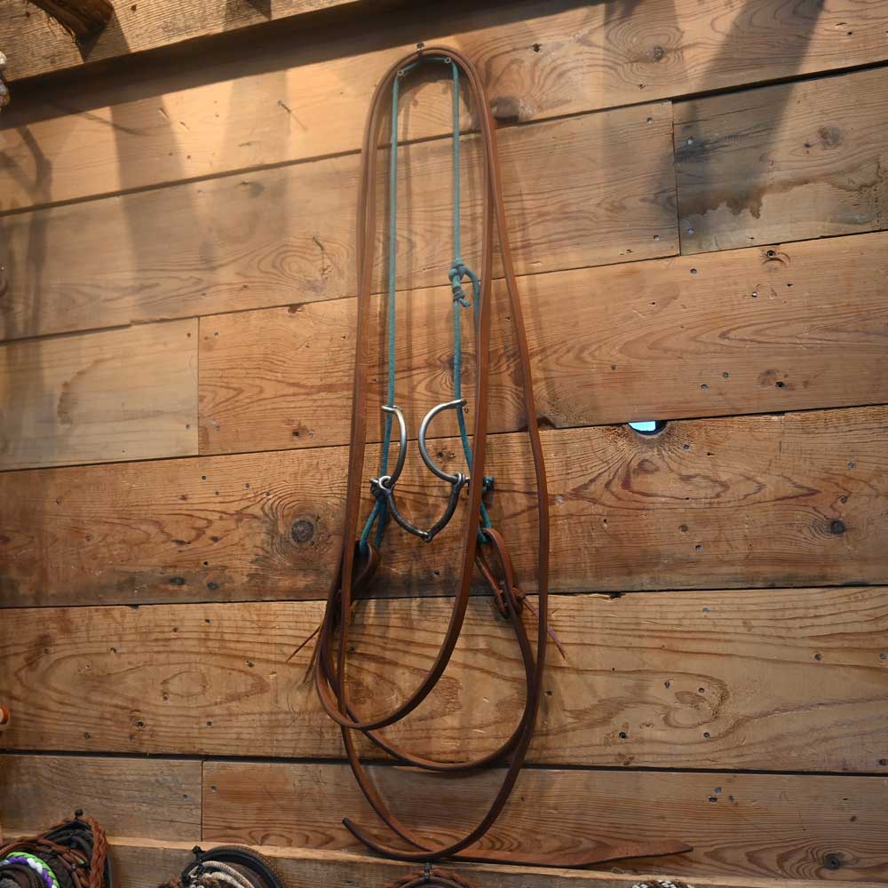 Bridle Rig - Smooth Snaffle Draw Gag Bit SBR493 Sale Barn MISC   