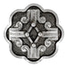 Silver Diamond Concho Tack - Conchos & Hardware MISC   