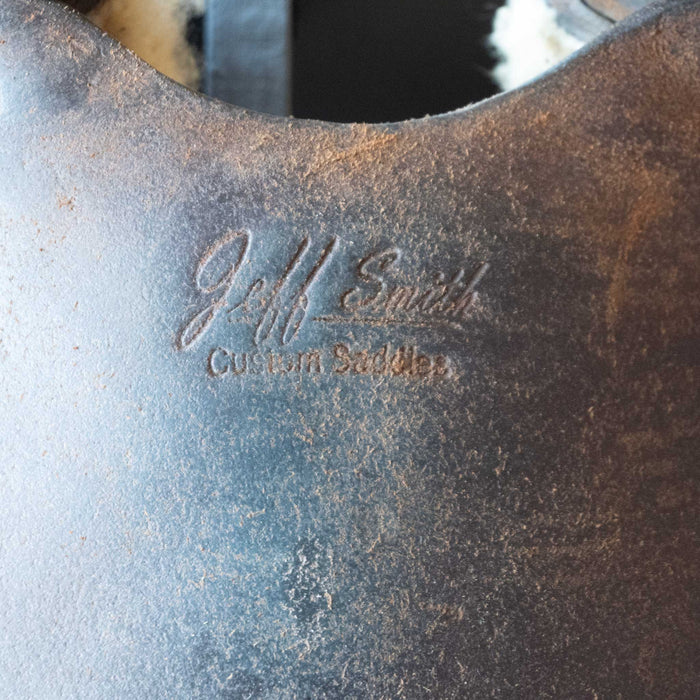 16.5" USED JEFF SMITH RANCH CUTTER SADDLE