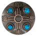 Santa Fe Turquoise Concho Tack - Conchos & Hardware MISC   