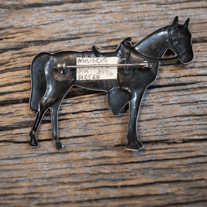 Maisels Sterling Silver Parade Horse Pin - Lapel