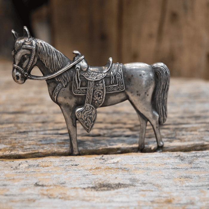 Maisels Sterling Silver Parade Horse Pin - Lapel