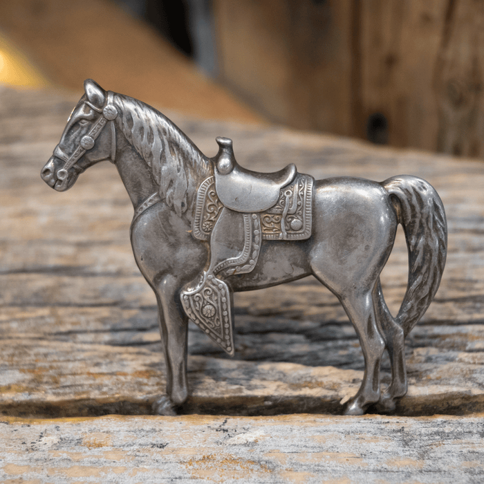 Maisels Sterling Silver Parade Horse Pin - Lapel 2197