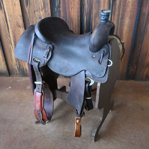 16.5" USED SOUTH TEXAS TACK RANCH CUTTER SADDLE Saddles - Used South Texas Tack