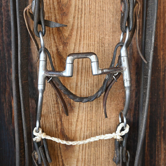 Maheu Hinge Port Bridle Rig w/Single Ear Headstall