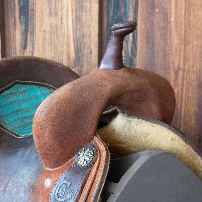 12" USED JEFF SMITH C3 BARREL SADDLE