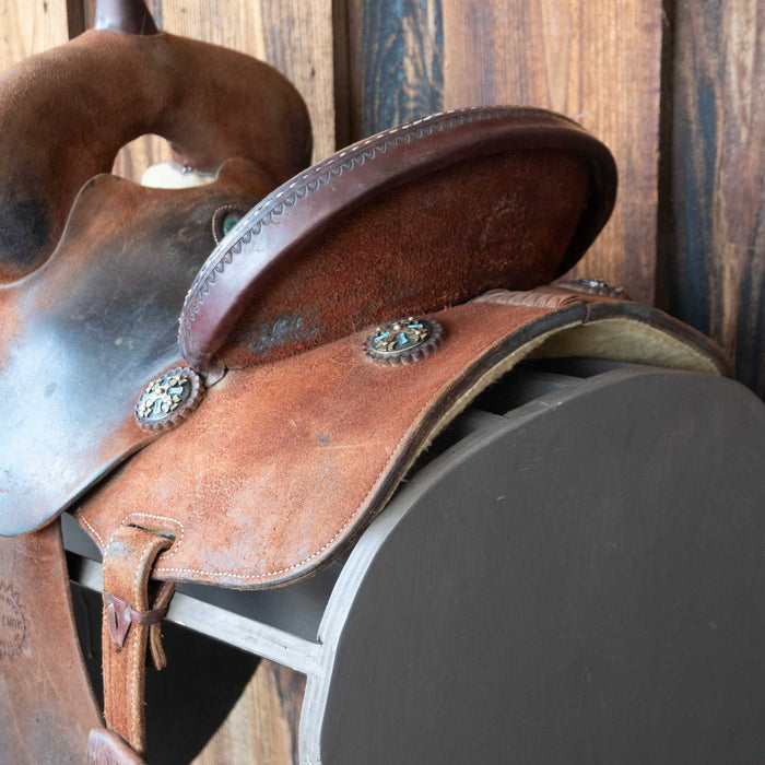 12" USED JEFF SMITH C3 BARREL SADDLE