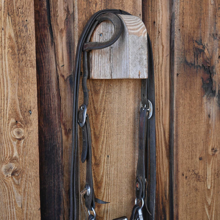 Maheu Hinge Port Bridle Rig w/Single Ear Headstall