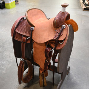 13.5" TESKEY'S RANCH ASSOCIATION SADDLE Saddles Teskey's Saddlery