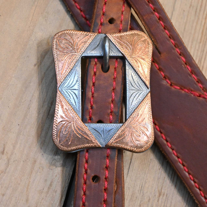 Jack Parsons 3/4" Headstall w/Teskey's Hardware Tack - Headstalls Jack Parsons