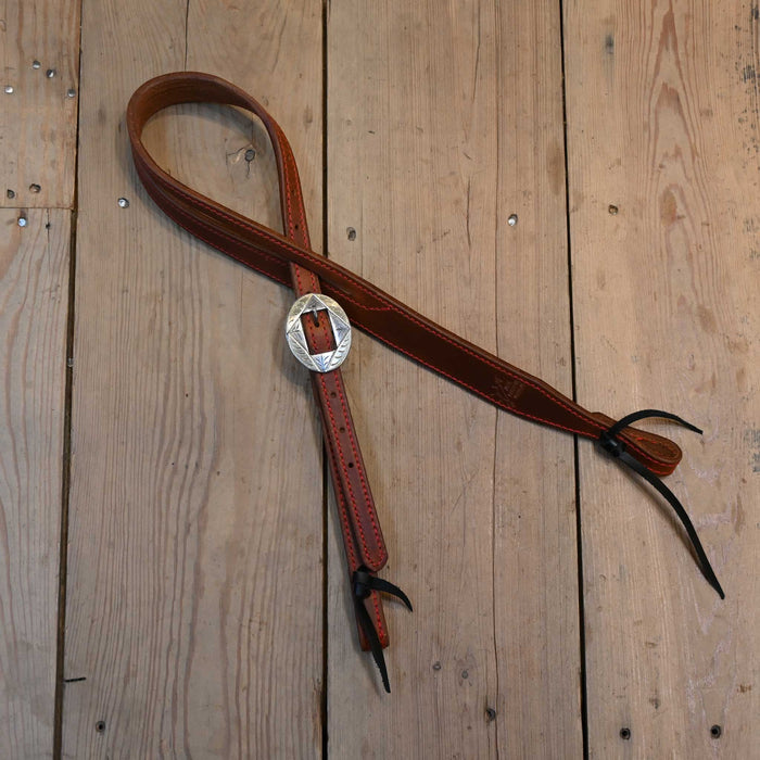 Jack Parsons 3/4" Headstall w/Teskey's Hardware