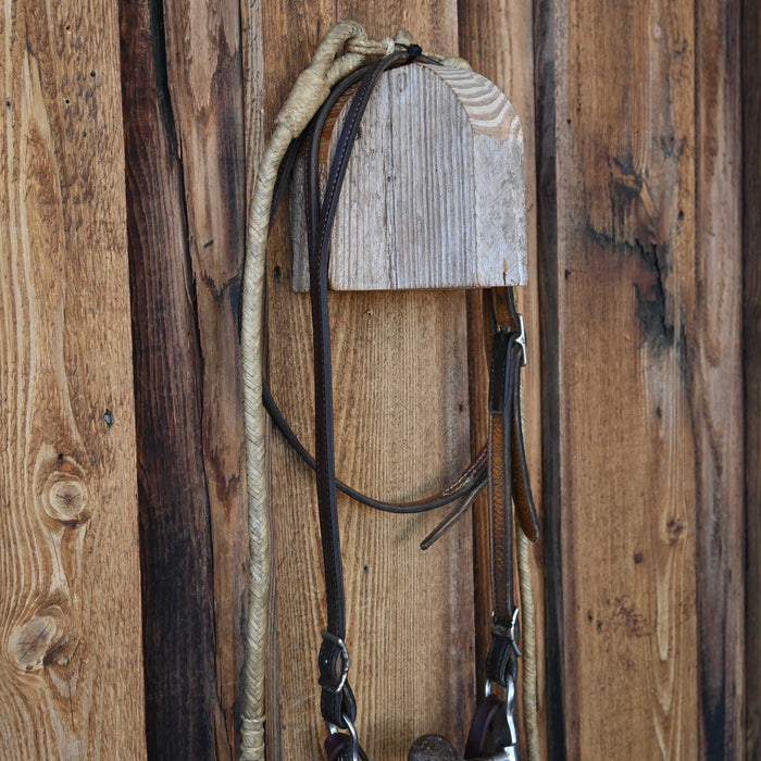 Jeremiah Watts Hooded Port Bridle Rig w/Split Ear Headstall