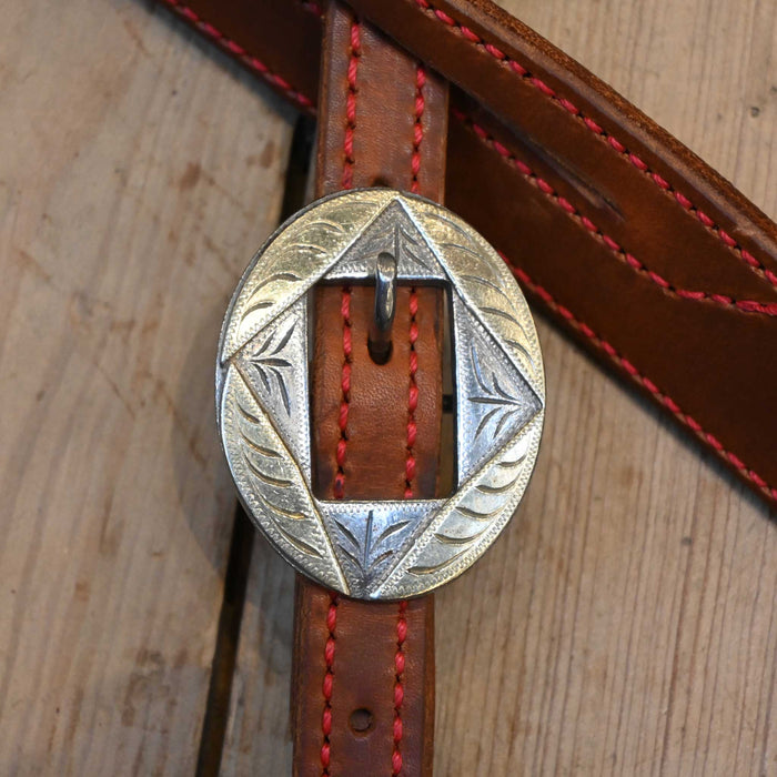 Jack Parsons 3/4" Headstall w/Teskey's Hardware