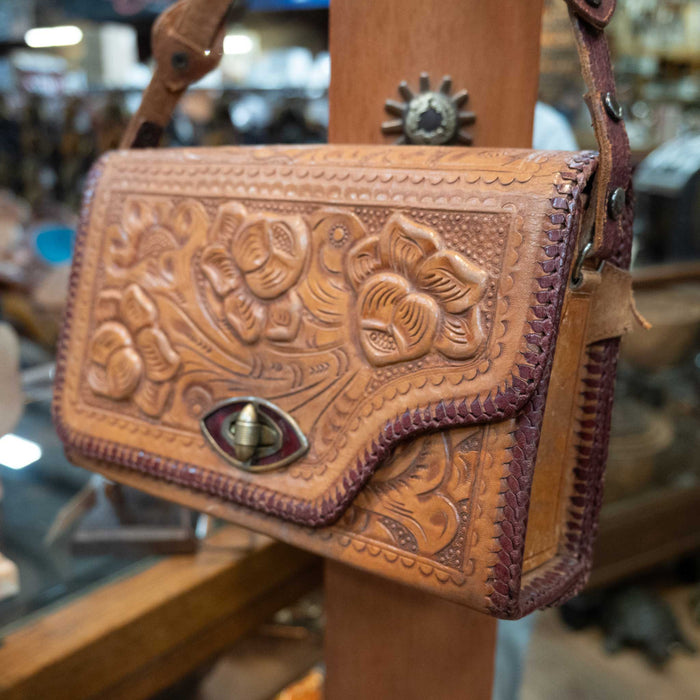 Vintage Leather Reversible Purse