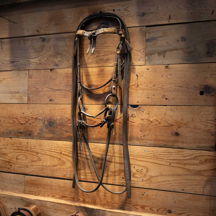 Gonzales O-Ring Snaffle Bridle Rig Tack - Rigs MISC