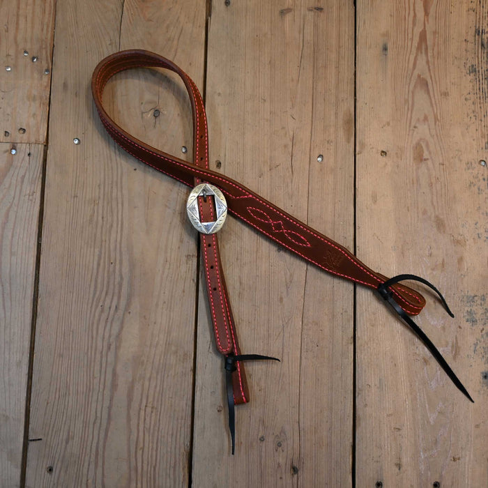 Jack Parsons 3/4" Headstall w/Teskey's Hardware