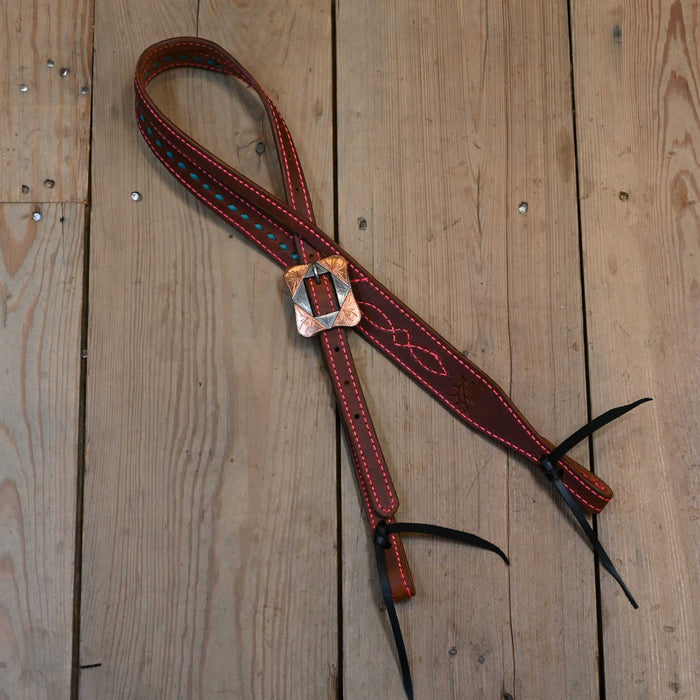 Jack Parsons 3/4" Headstall w/Teskey's Hardware