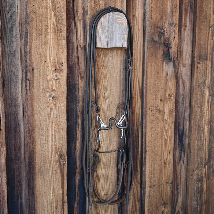 Daryl Davis Solid Port Bridle Rig w/Split Ear Headstall