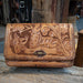Vintage Leather Western Satchel Purse Collectibles MISC
