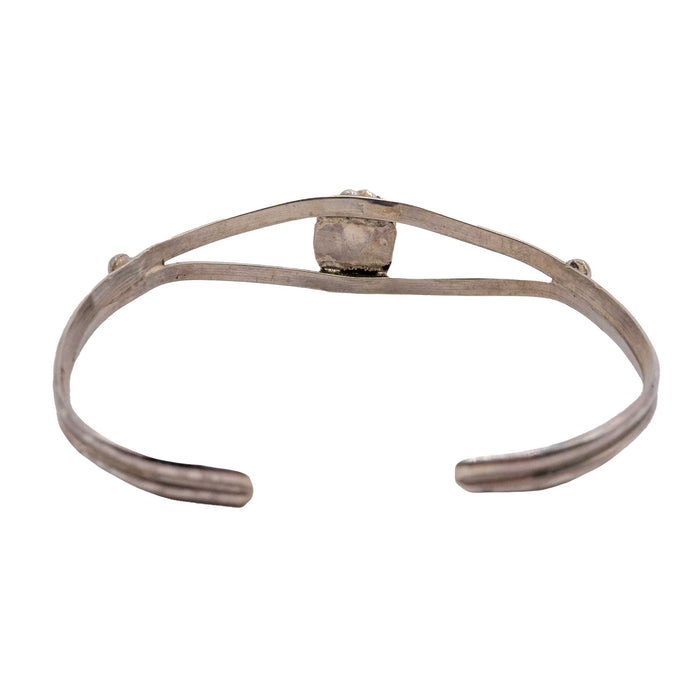 Mattie Small Turquoise Stone Baby Cuff KIDS - Accessories - Jewelry Al Zuni
