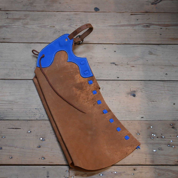 Kid's 22" Steprhrough Chaps - Select Chap Color!! Tack - Chaps & Chinks Misc Brown/Blue