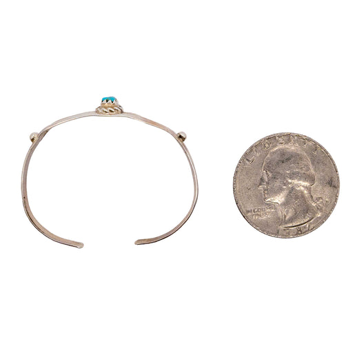Adelaide Turquoise Stone Baby Cuff KIDS - Accessories - Jewelry Al Zuni