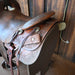 17" USED AL DONNING CUTTING SADDLE Saddles - Used Al Donning