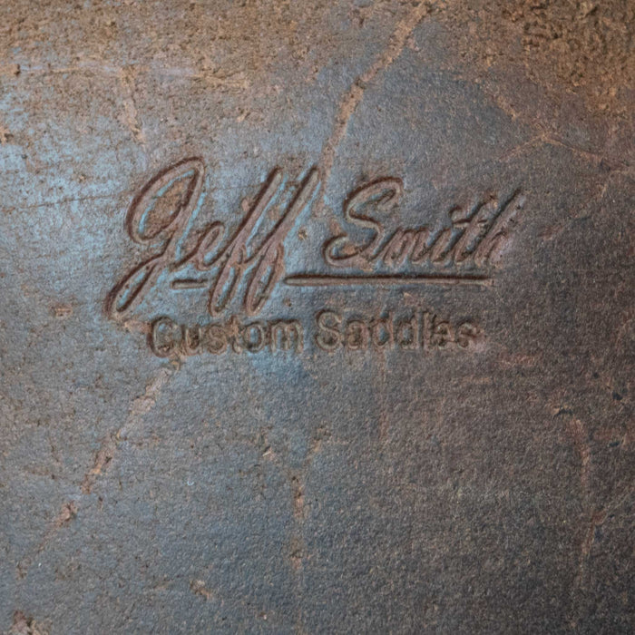 15.5" USED JEFF SMITH RANCH CUTTER SADDLE
