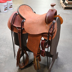 16.5" TESKEY'S RANCH ASSOCIATION SADDLE Saddles Teskey's Saddlery