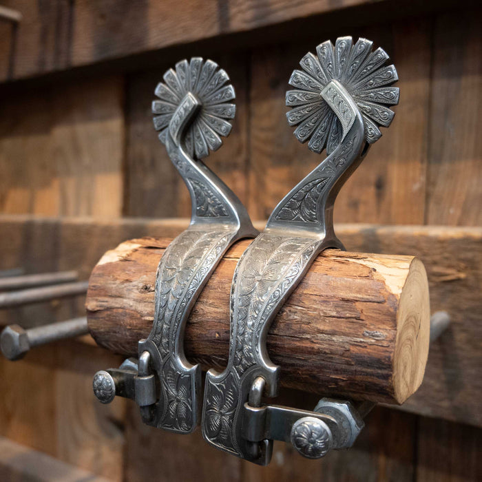 WIGGINS #334-09 Mounted Spurs 1529