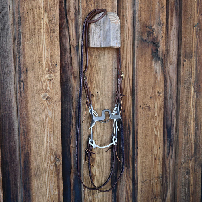 Gordy Alderson Square Port Bridle Rig w/All New Leather