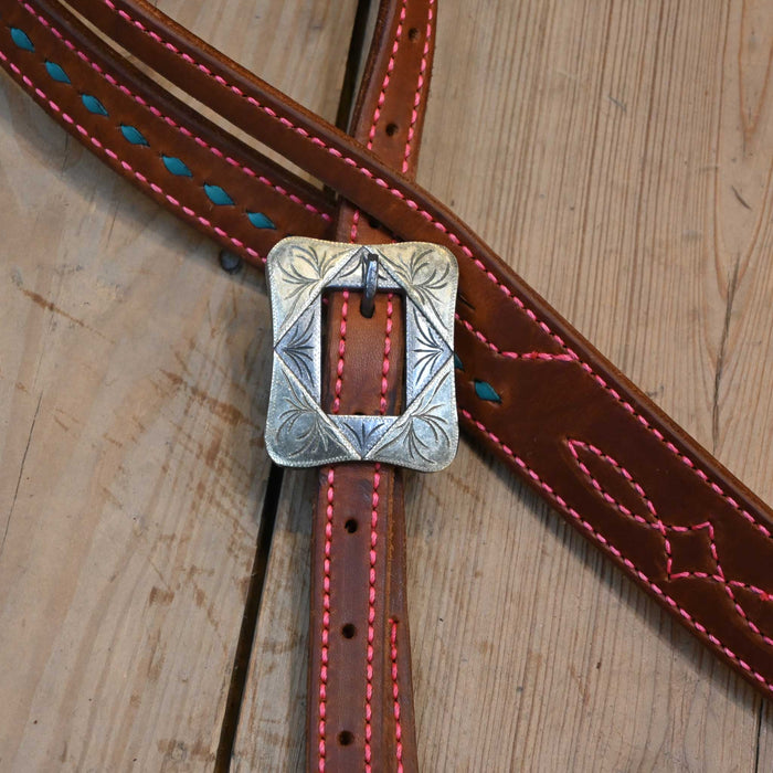 Jack Parsons 3/4" Headstall w/Teskey's Hardware Tack - Headstalls Jack Parsons