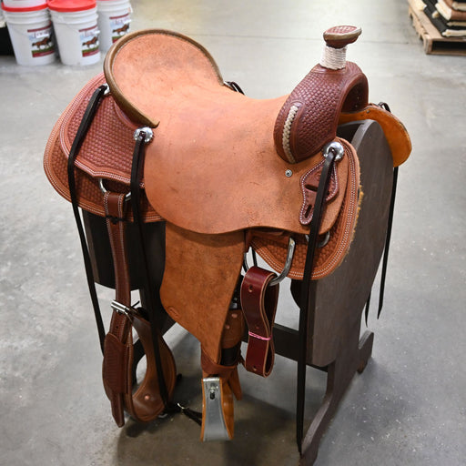 16.5" TESKEY'S RANCH ASSOCIATION SADDLE Saddles - New Teskey's Saddlery