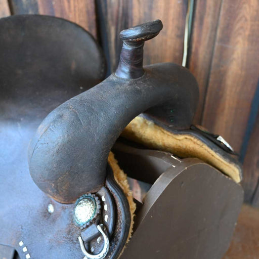 14" USED BARREL SADDLE Saddles - Used SHOPMADE