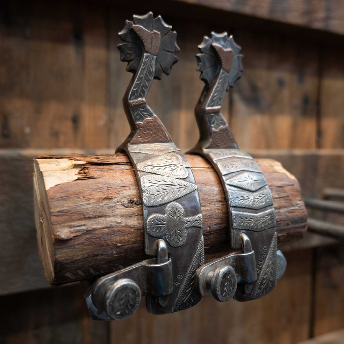 POLLARD #49 Mounted Card Suit Spurs