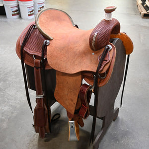 16.5" TESKEY'S RANCH ASSOCIATION SADDLE Saddles Teskey's Saddlery