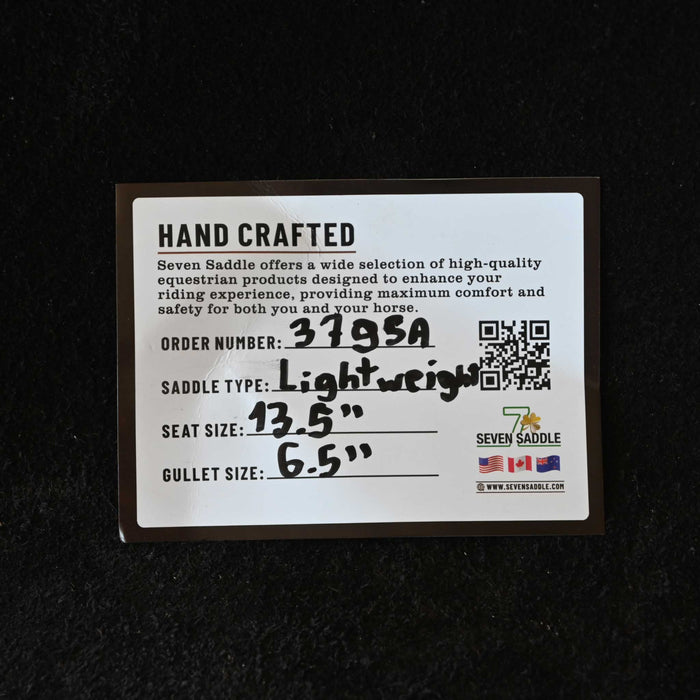 13.5" SEVEN LIGHTWEIGHT (WOOD TREE) BARREL SADDLE