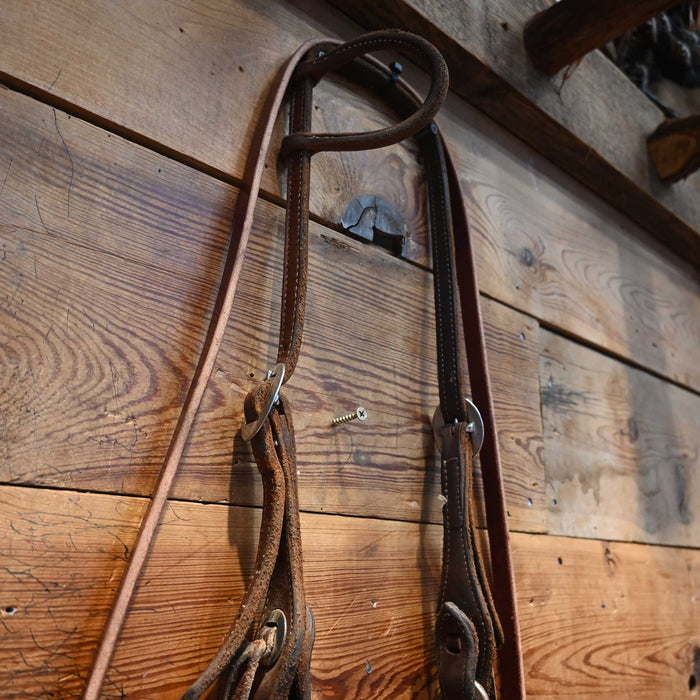 Leon Hughes Solid Port Bridle Rig w/ Single Ear Headstall Tack - Rigs Leon Hughes