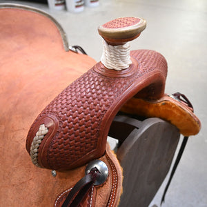 16.5" TESKEY'S RANCH ASSOCIATION SADDLE Saddles Teskey's Saddlery