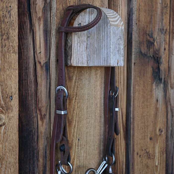 Kerry Kelley Pecos Solid Port Bridle Rig w/Single Ear Headstall