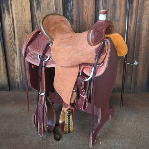 16" TESKEY'S RANCH ASSOCIATION SADDLE Saddles - New Teskey's Saddlery