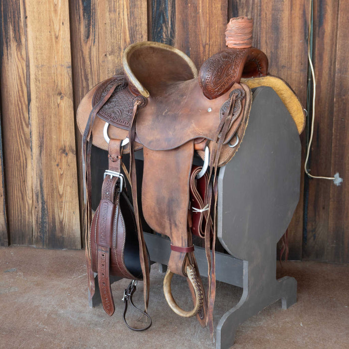 13.5" USED TESKEY'S RANCH SADDLE