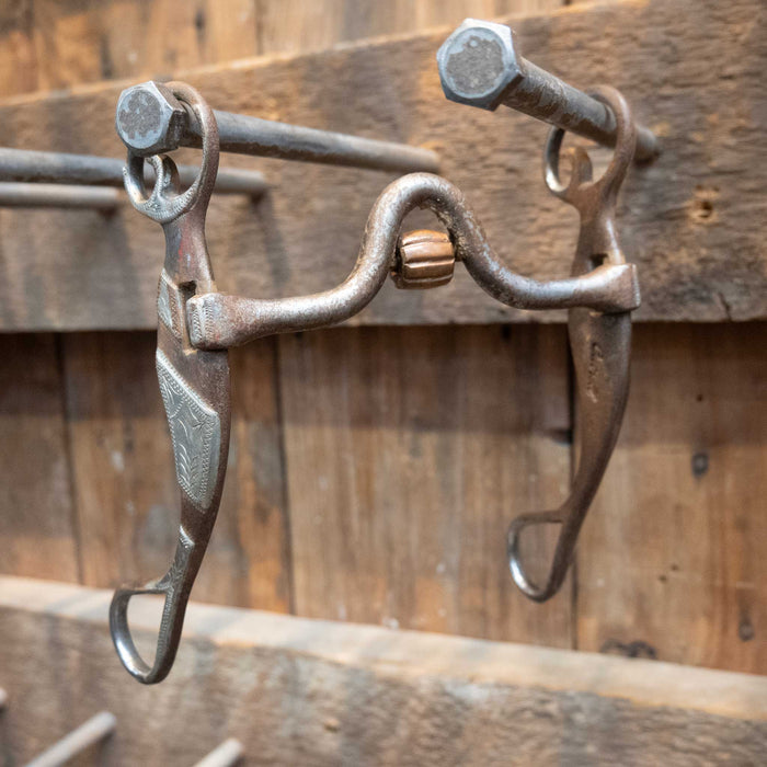 Cutrell Solid Port Bit w/Roller