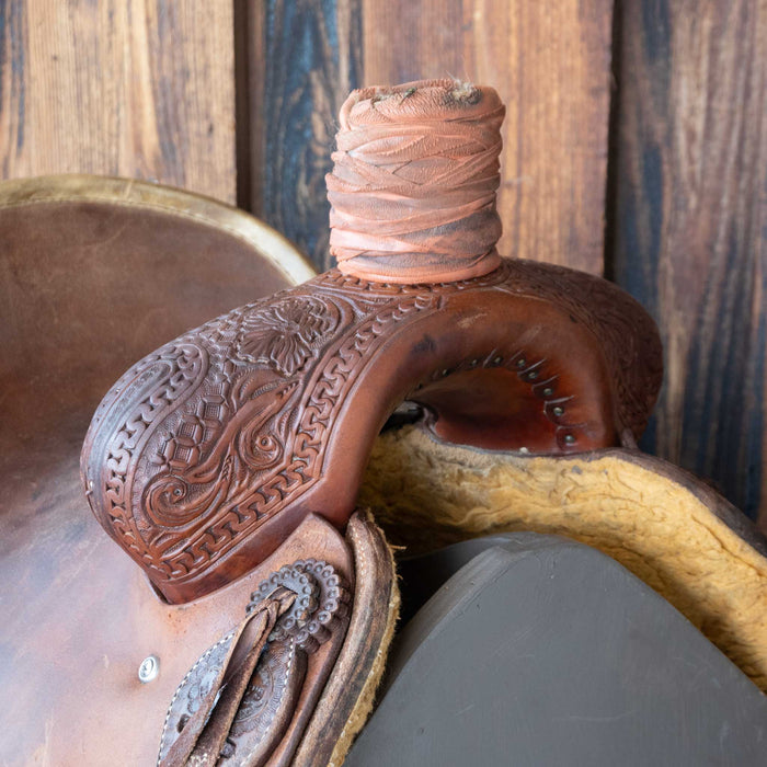 13.5" USED TESKEY'S RANCH SADDLE